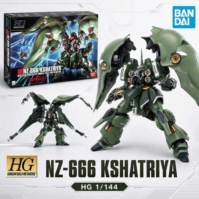 Model Kit X Wing - Original Bandai HGUC Kshatriya NZ 666