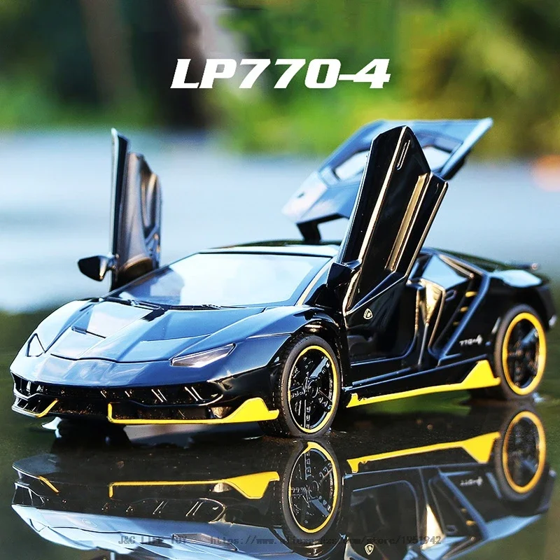 Model Kit Lamborghini - 1:32 LP770 750 Alloy Sports Car