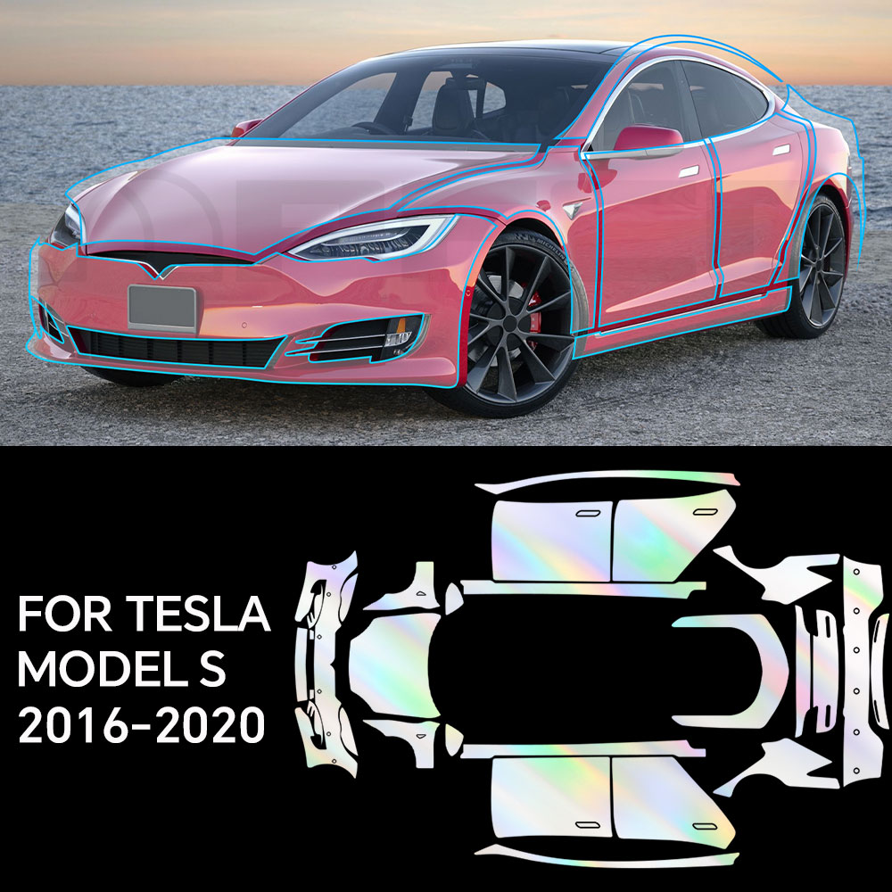 Paint Model Kit - For Tesla Model S 2016-2020 TPU