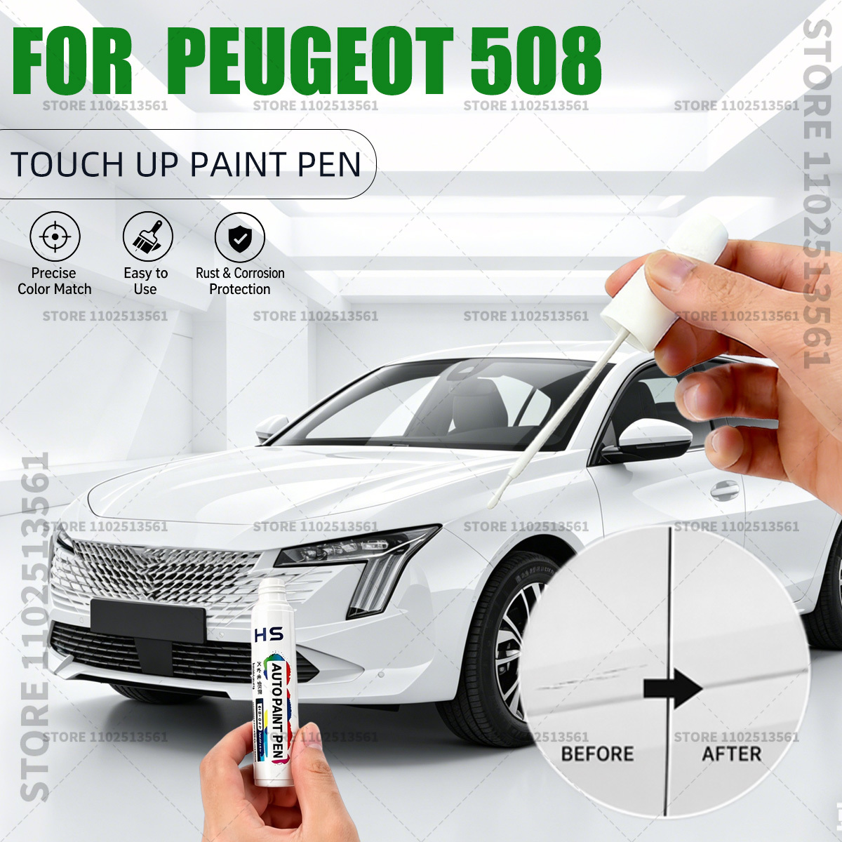 Paint Model Kit - For Peugeot 508 Car Paint Repair