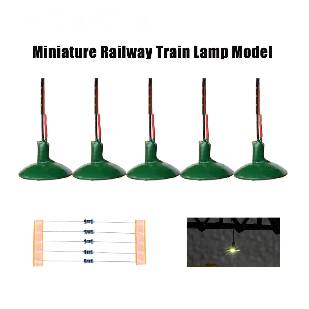 5PCS Miniature Wall Lamp Model - đánh giá và giá Model Kit Locomotive