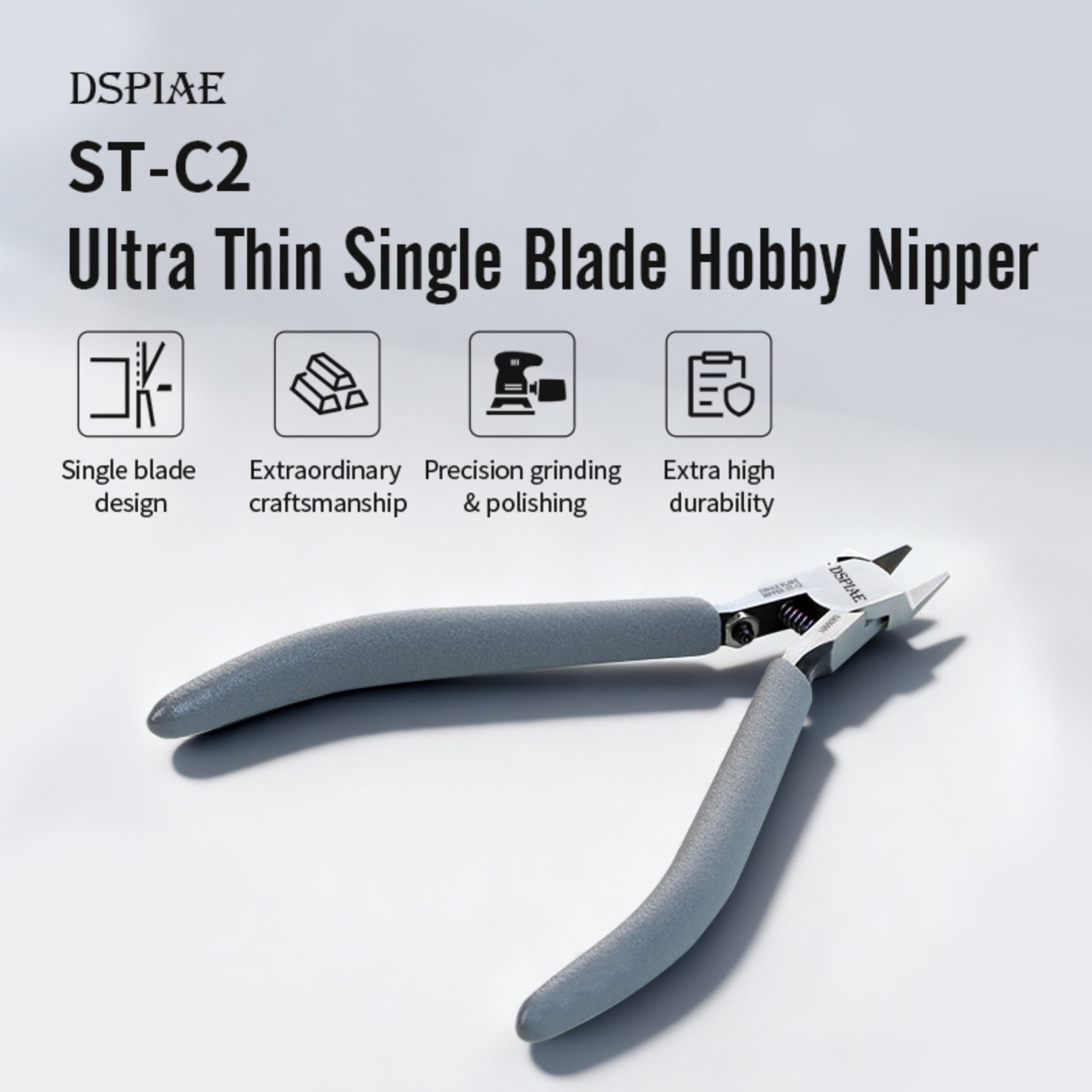 DSPIAE ST-C2 Ultra Thin Single - đánh giá và giá Model Kit Nipper