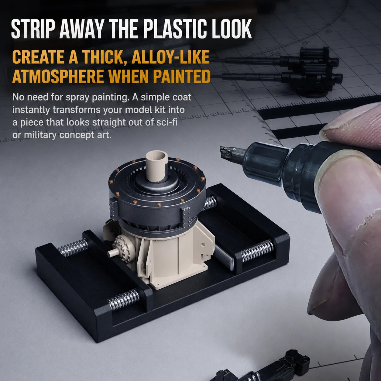 Stedi Dual Nib Metallic Water  - đánh giá và giá Model Kit Markers