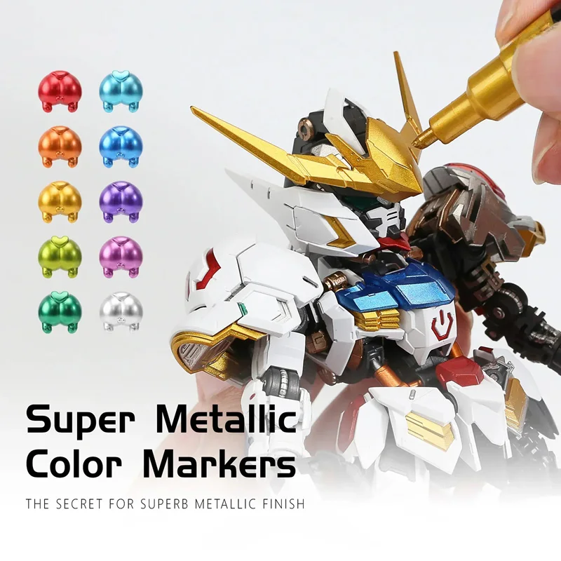 Metallic Markers Colouring Pen - đánh giá và giá Model Kit Markers