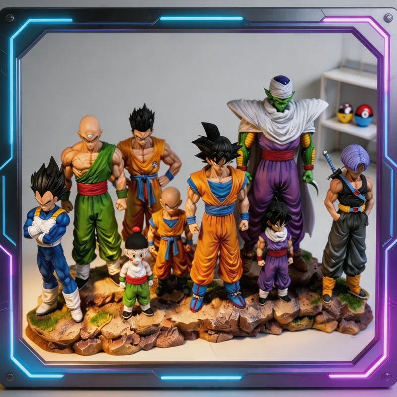 1set Anime Dragon Ball Infinit - đánh giá và giá Model Kit Vegeta