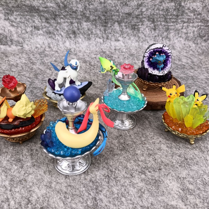 RE-MENT Pokemon Five Dynasties - đánh giá và giá Model Kit Pokemon