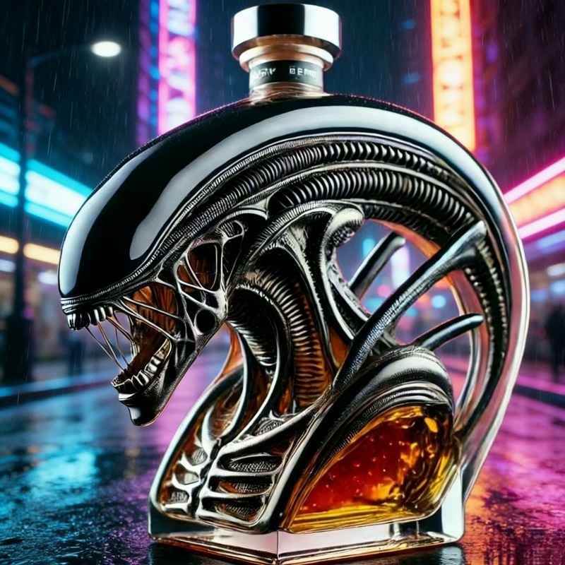 Alien Xenomorph Shaped Whiskey - đánh giá và giá Model Kit Gundam