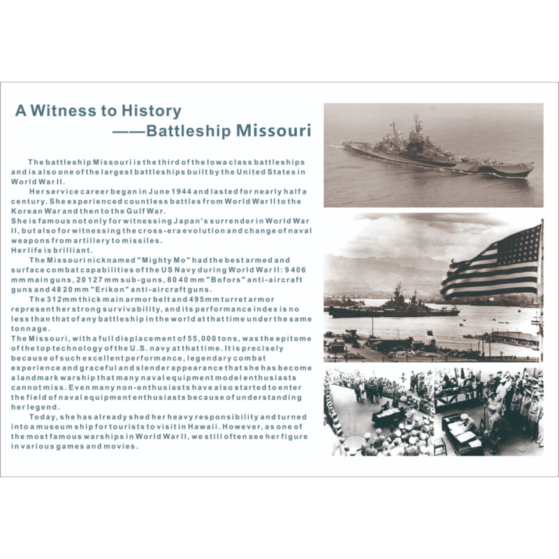 Very Fire  1/700 USS Missouri  - đánh giá và giá Model Kit Uss Missouri