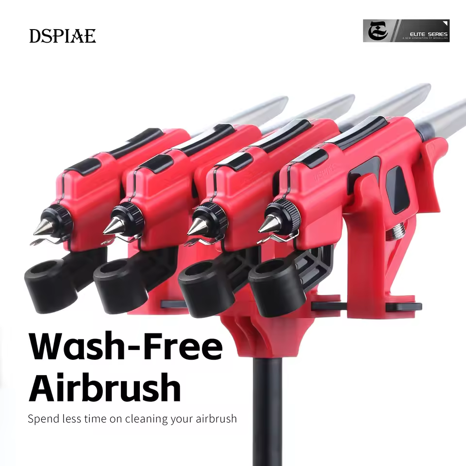 DSPIAE PT-AB Wash-Free Airbrus - đánh giá và giá Model Kit Markers