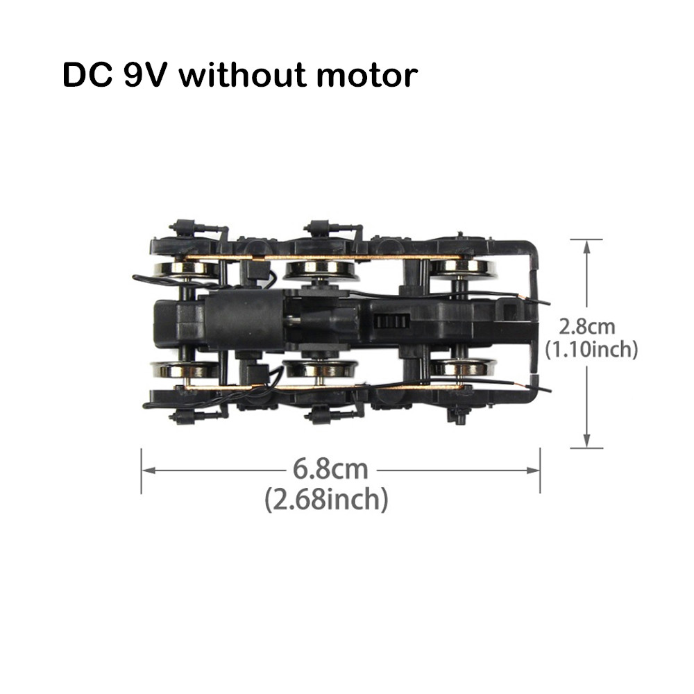 Hồ Tử 1:87 Khung Xe Bogie Mẫu  - đánh giá và giá Model Kit Locomotive