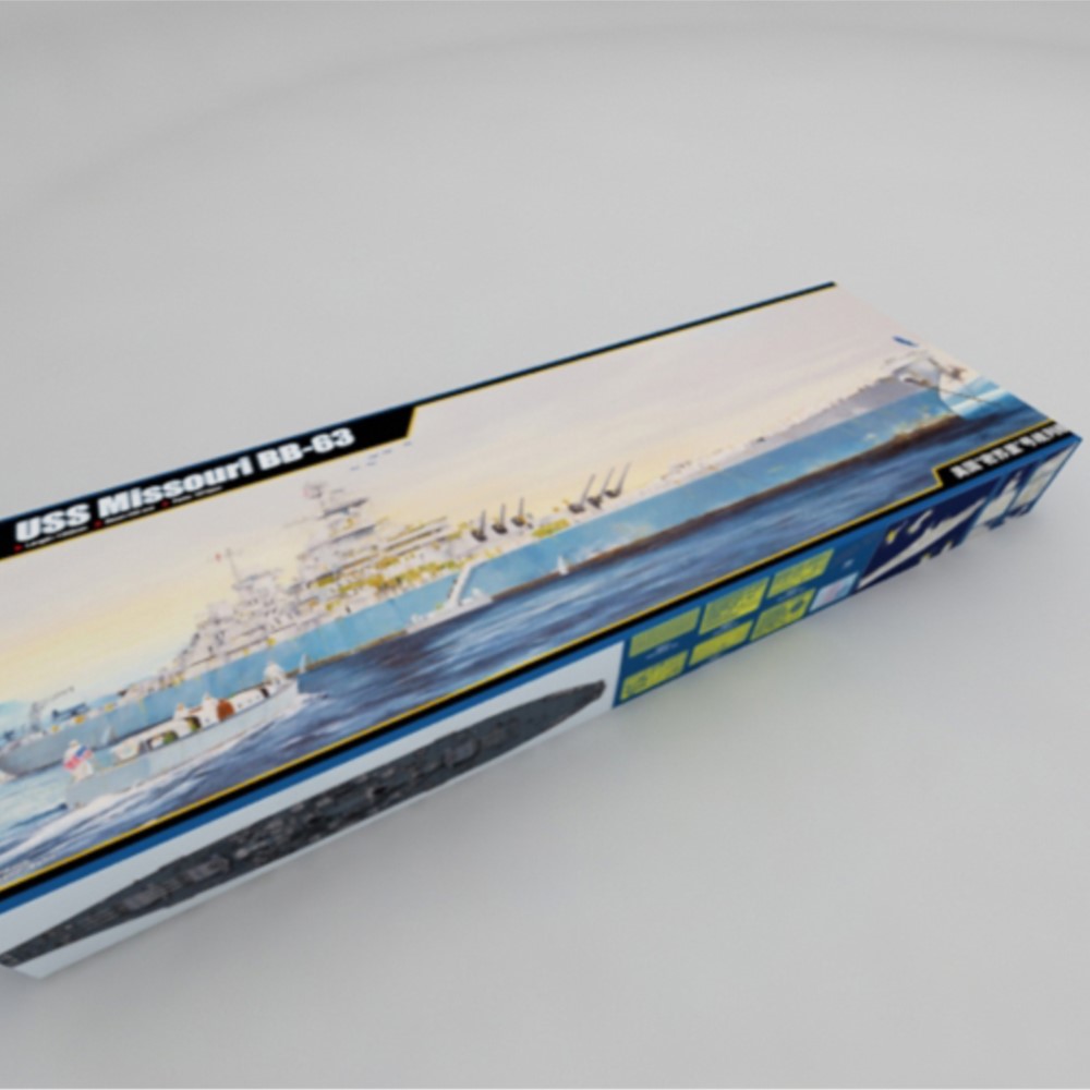 Trumpeter 03705 1/200 USS Miss - đánh giá và giá Model Kit Uss Missouri