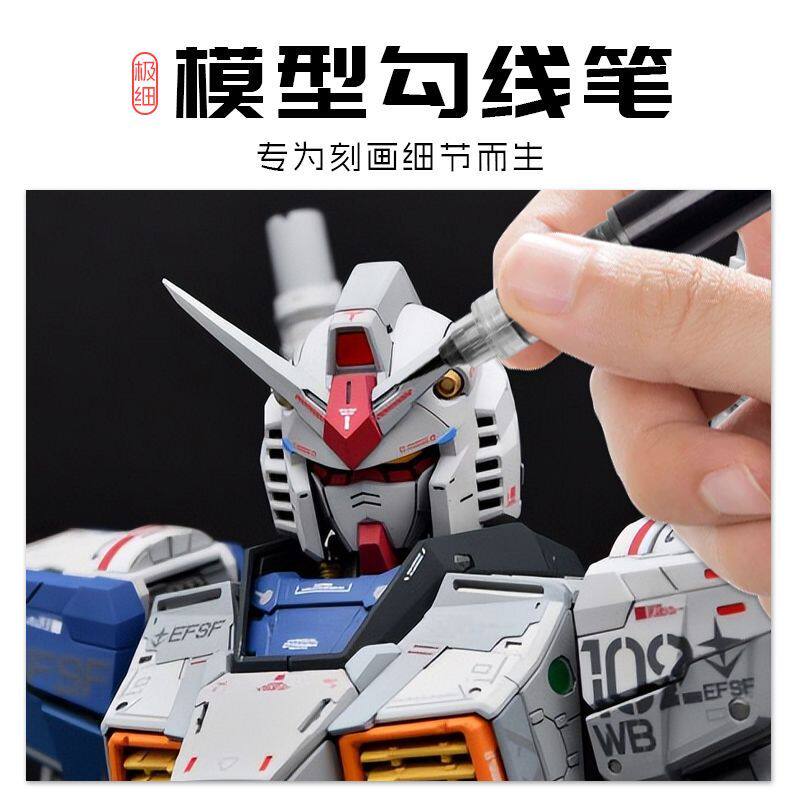 Acrylic Pigment Hook Line Mark - đánh giá và giá Model Kit Markers