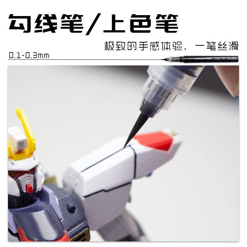 Acrylic Pigment Hook Line Mark - đánh giá và giá Model Kit Markers