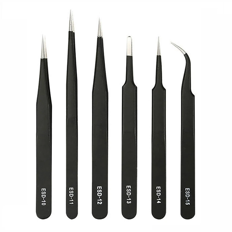 Precision Tweezers Set ESD Ant - đánh giá và giá Model Kit Nipper