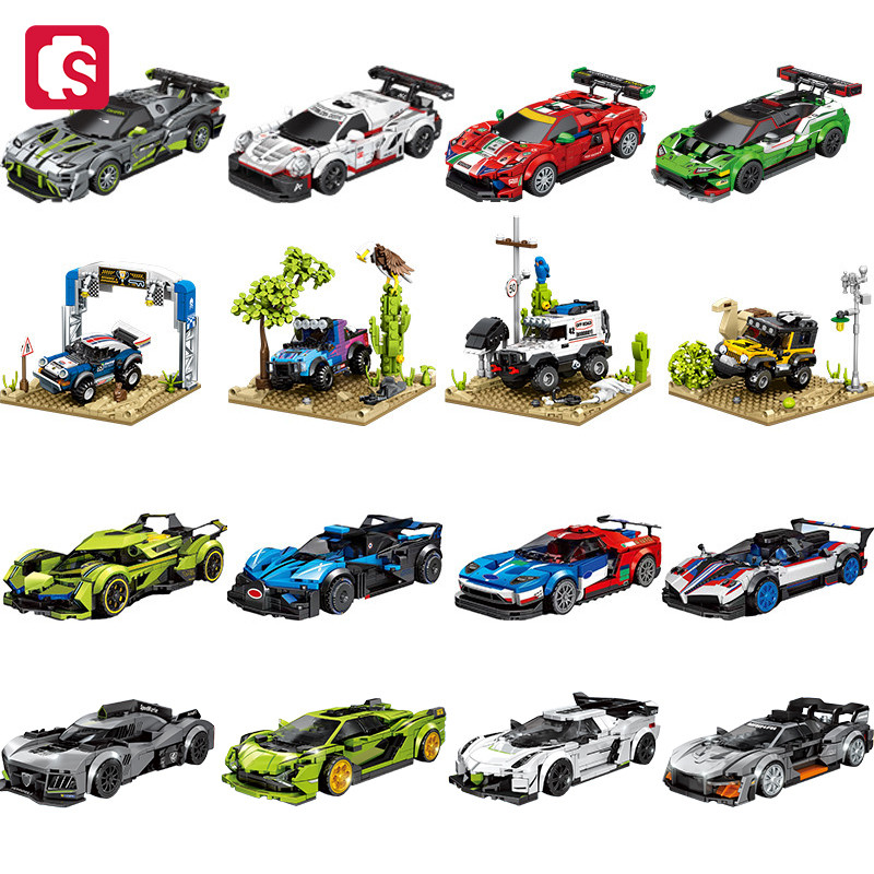 SEMBO Sports Car Building Bloc - đánh giá và giá Model Kit Lamborghini