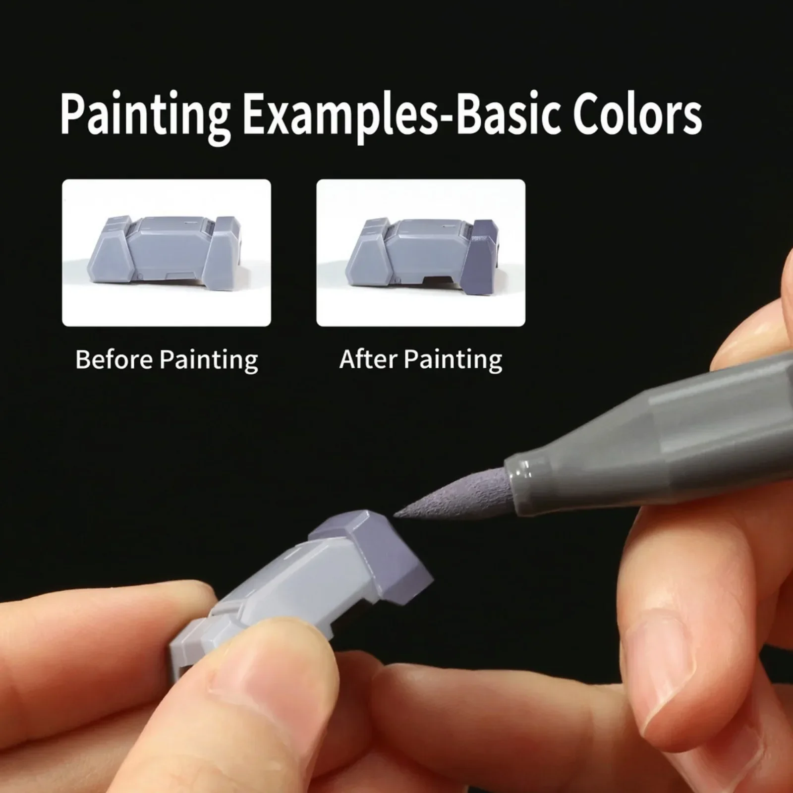 DSPIAE Soft Tip Water-based Ma - đánh giá và giá Model Kit Markers