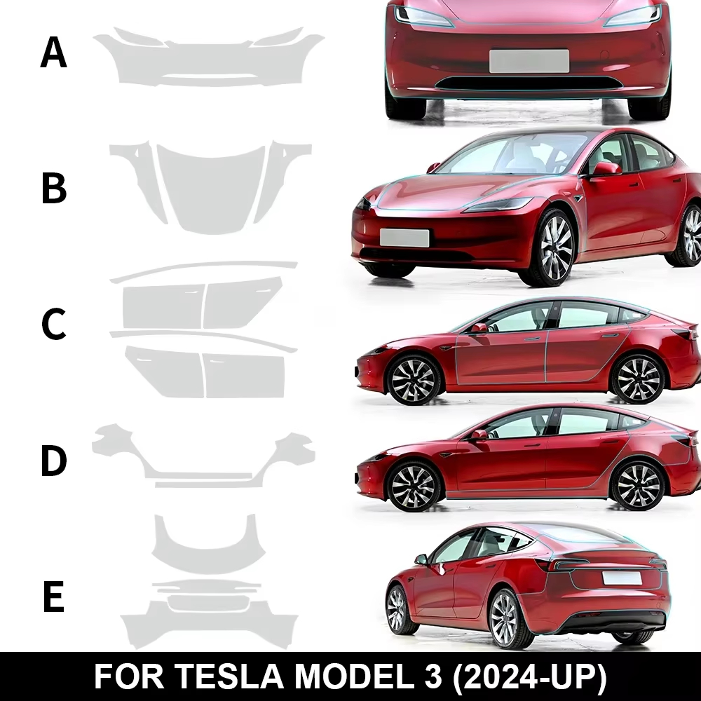 For Tesla Model 3 2024-2025 Hi - đánh giá và giá Paint Model Kit
