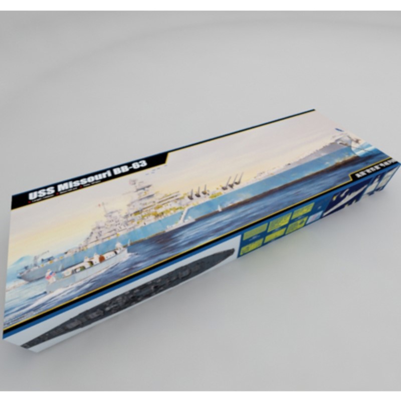 Trumpeter 03705 1/200 Scale US - đánh giá và giá Model Kit Uss Missouri