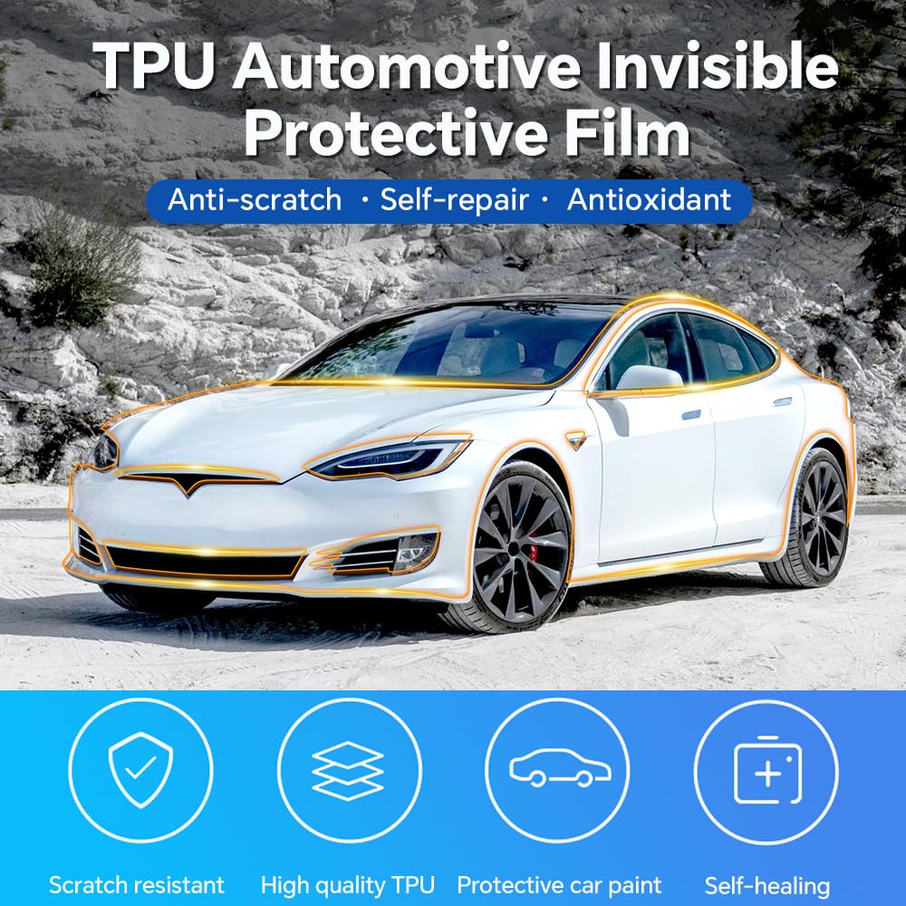 8.5Mil TPU Bumper Paint Protec - đánh giá và giá Paint Model Kit