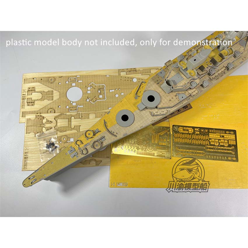1/350 Scale Wooden Deck Maskin - đánh giá và giá Model Kit Uss Missouri