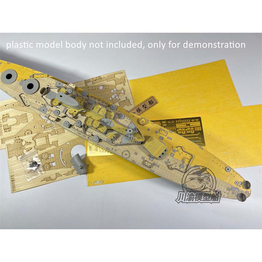 1/350 Scale Wooden Deck Maskin - đánh giá và giá Model Kit Uss Missouri