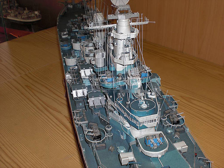 1:200 Scale USS Missouri (BB-6 - đánh giá và giá Model Kit Uss Missouri