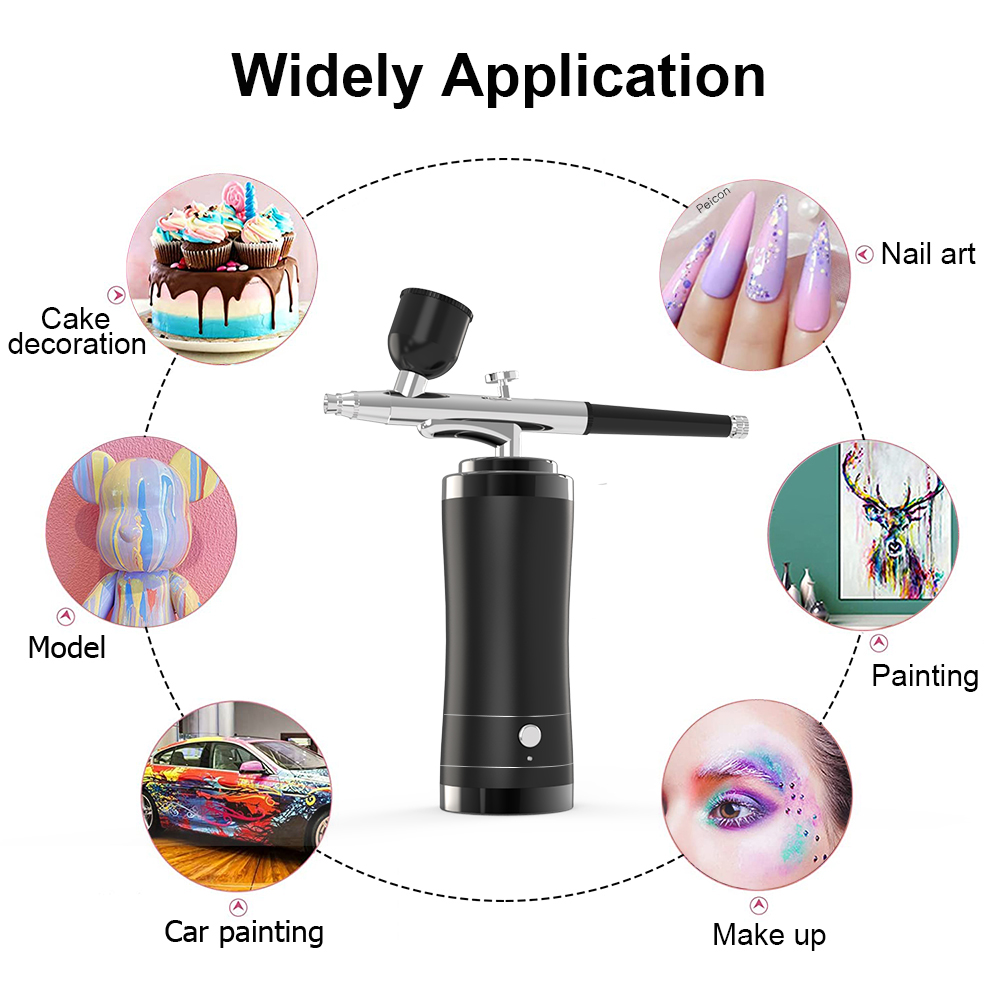 Airbrush Cordless Airbrush Kit - đánh giá và giá Model Kit Nipper