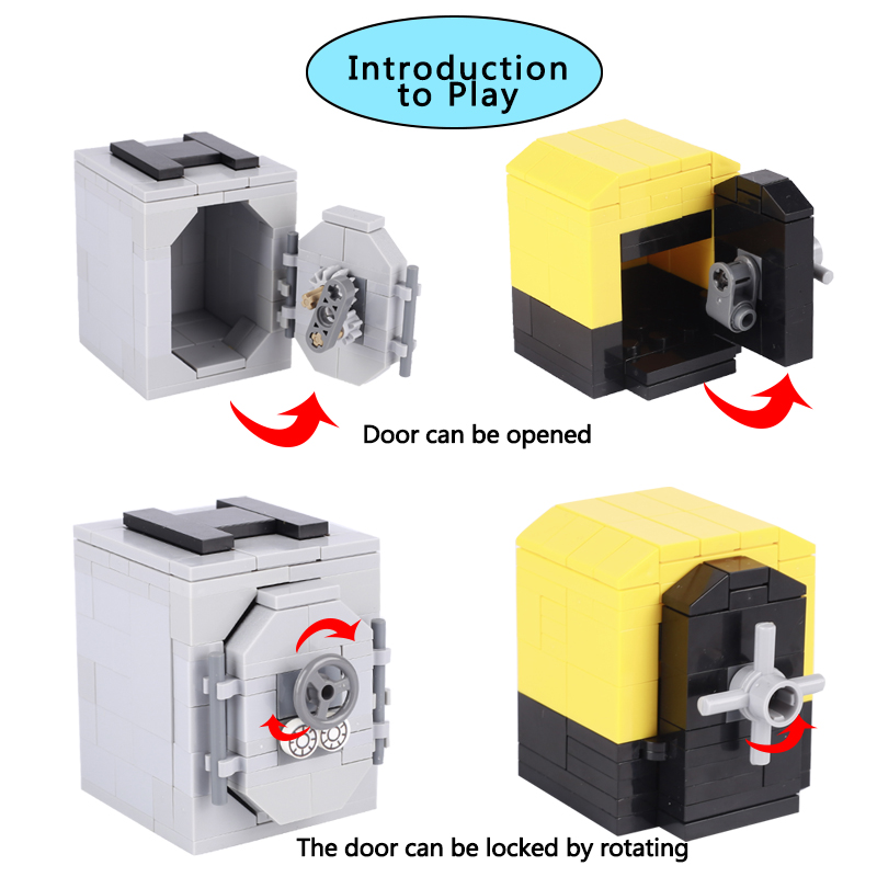 MOC Safe Deposit Box Model Bui - đánh giá và giá Model Kit Lamborghini