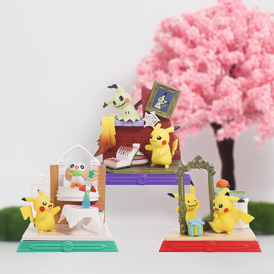6pcs Pok é mon Action Dolls Pi - đánh giá và giá Model Kit Pokemon