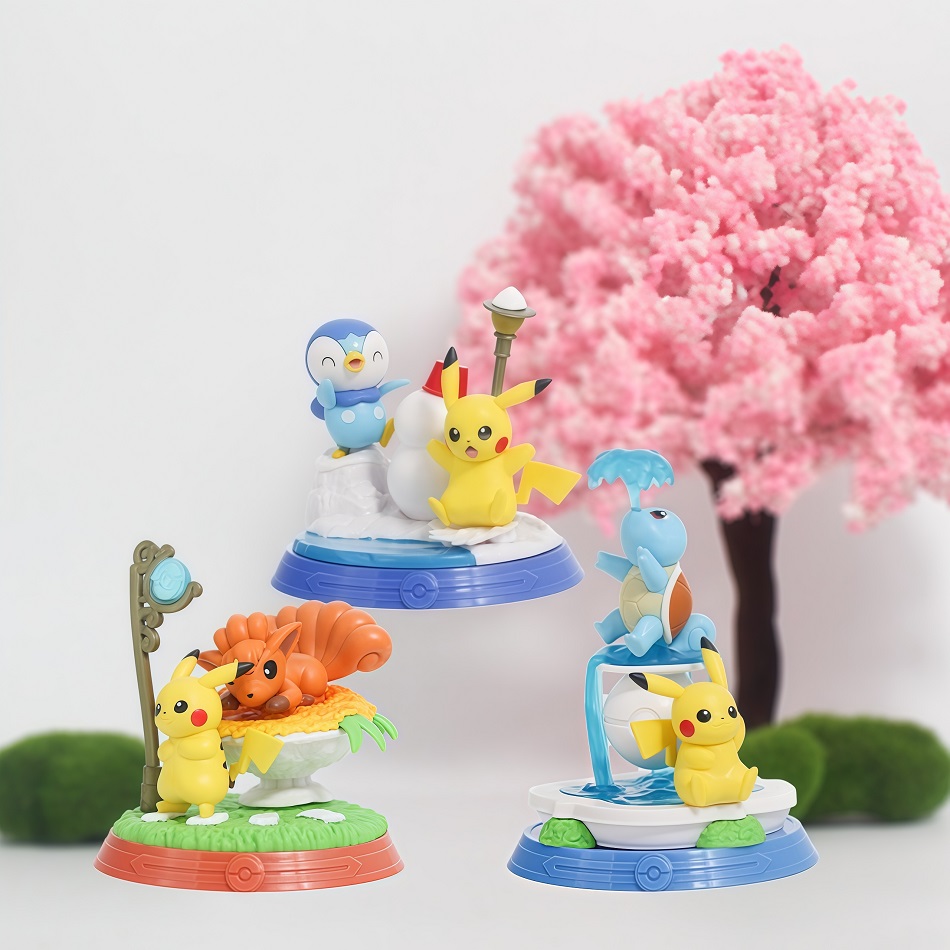 6pcs Pok é mon Action Dolls Pi - đánh giá và giá Model Kit Pokemon