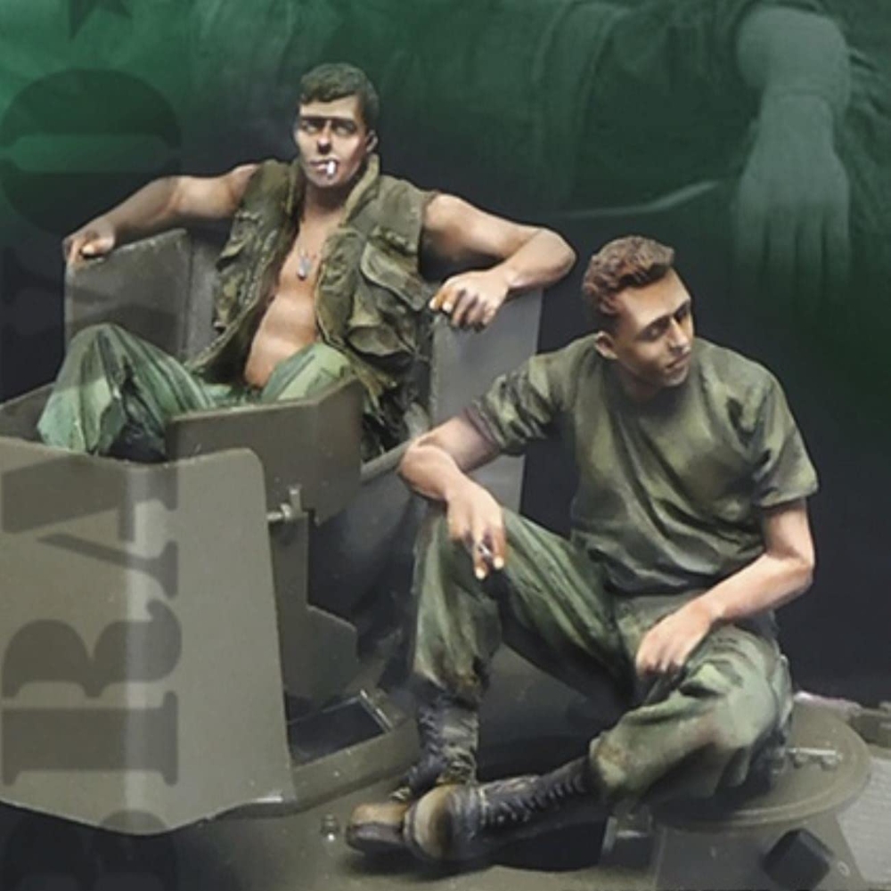 1/35 Resin Figure Unpainted Mo - đánh giá và giá Model Kit Italeri