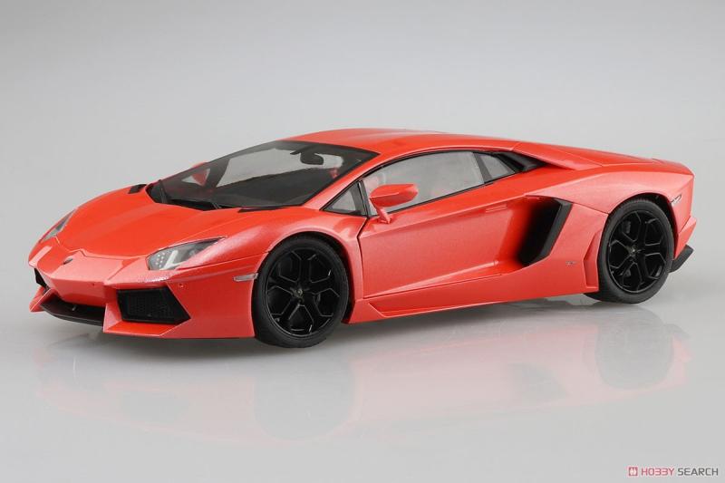 Aoshima 06201-3 Static Assembl - đánh giá và giá Model Kit Lamborghini