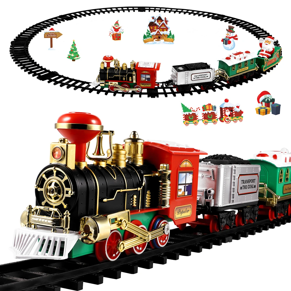 Christmas Train Set Festive Mi - đánh giá và giá Model Kit Locomotive