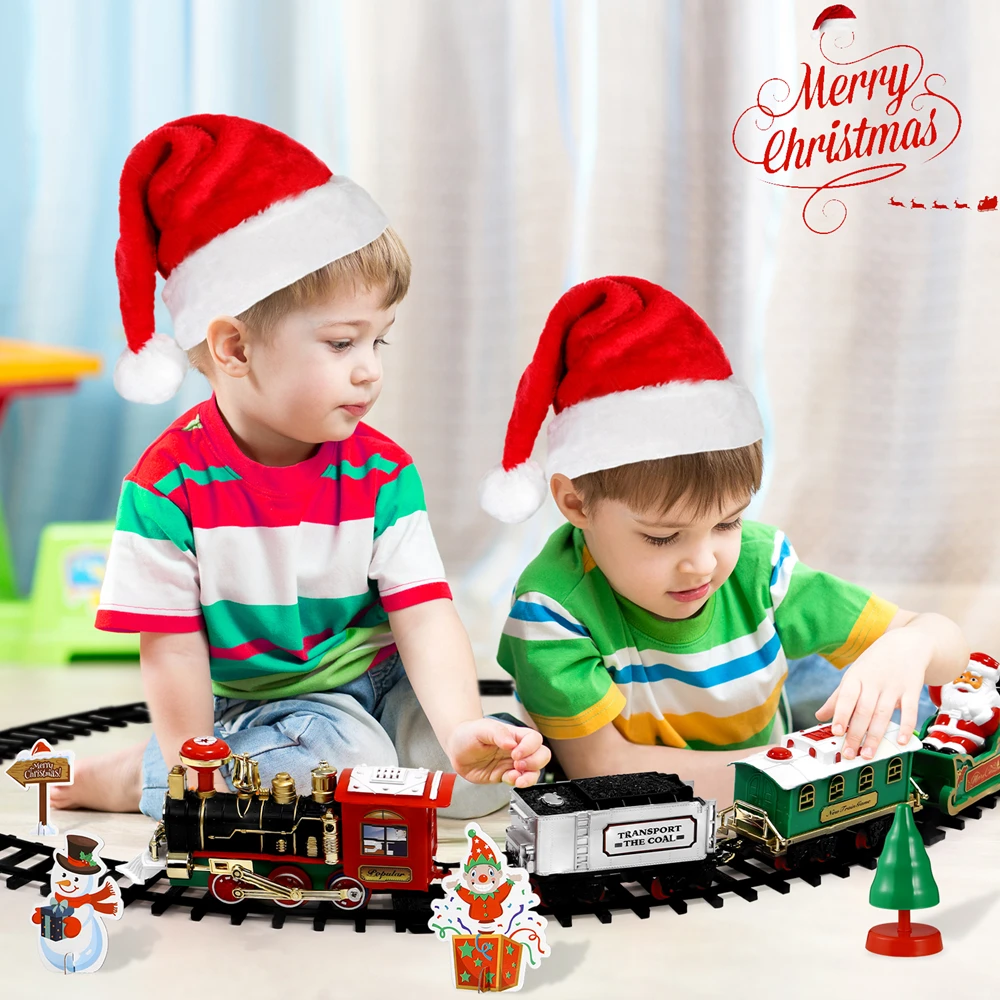Christmas Train Set Festive Mi - đánh giá và giá Model Kit Locomotive