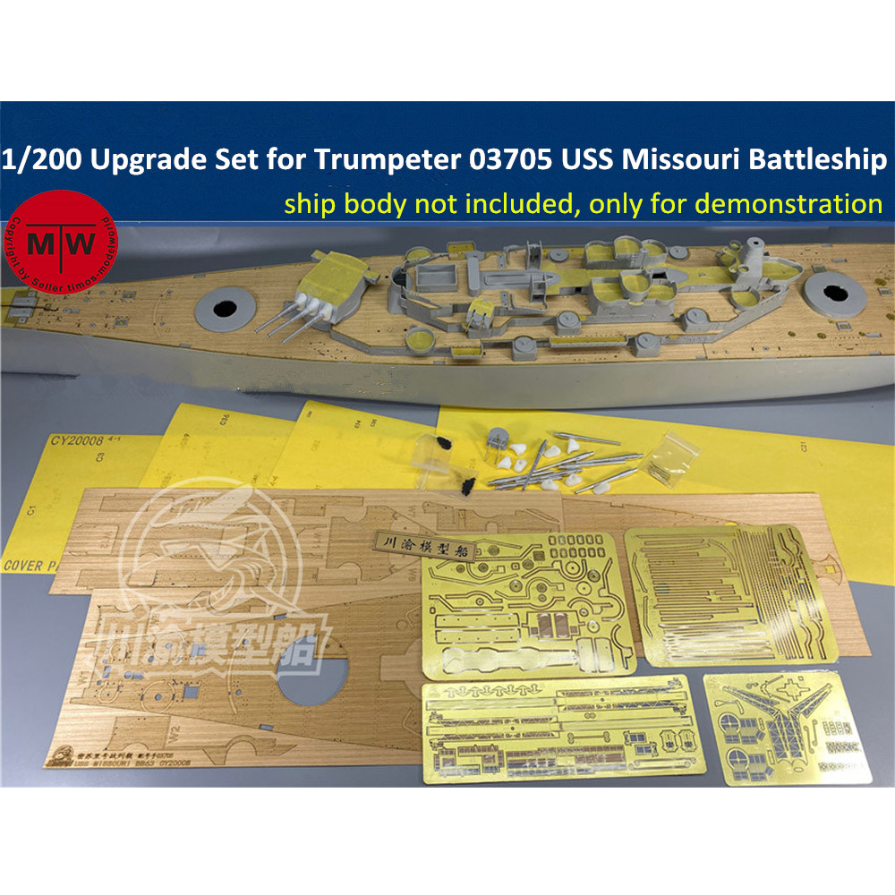 1/200 Quy Mô Nâng Cấp Bộ Cho T - đánh giá và giá Model Kit Uss Missouri