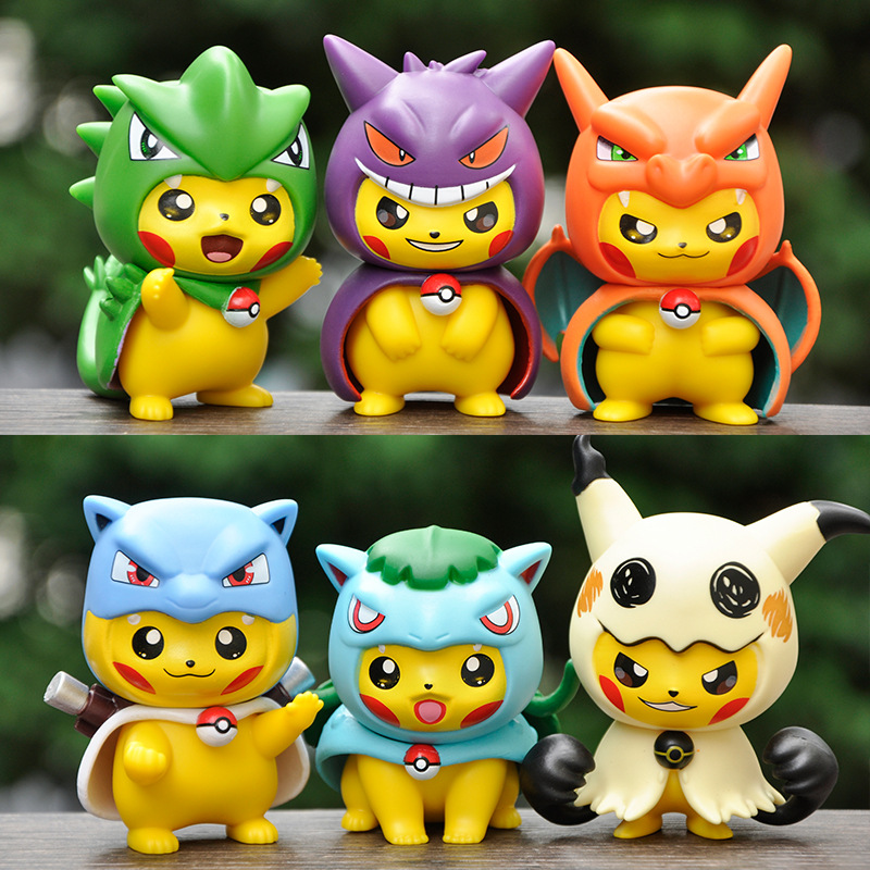 Pokemon Cartoon Cross-dressing - đánh giá và giá Model Kit Pokemon