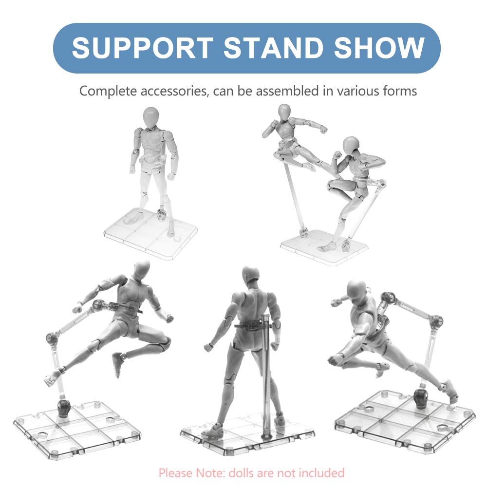 Clear Action Figure Stand,Asse - đánh giá và giá Model Kit Gundam