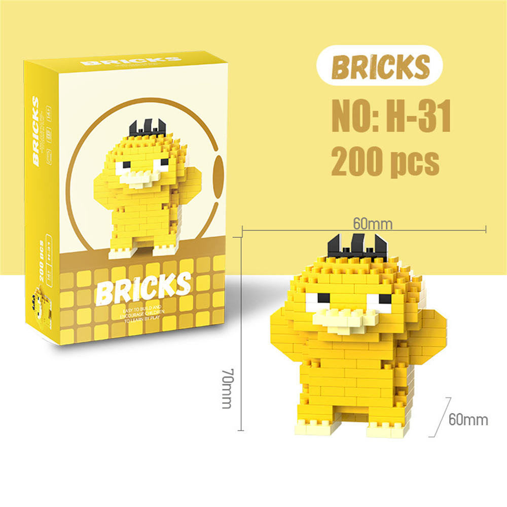 Pokemon Micro Building Blocks  - đánh giá và giá Model Kit Pokemon