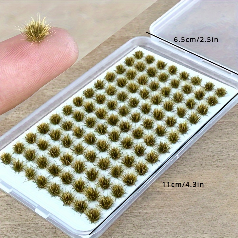 104pcs/pack Static Grass Tuft, - đánh giá và giá Model Kit Locomotive
