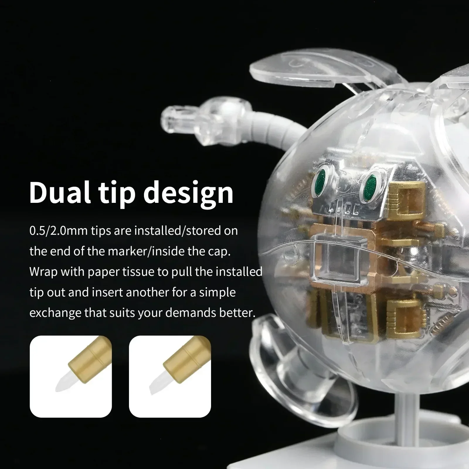 DSPIAE MKS Super Metallic Colo - đánh giá và giá Model Kit Markers