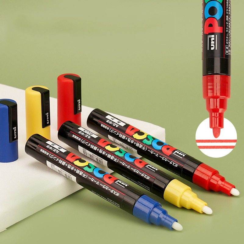 UNI POSCA Marker Pen Set,NEW P - đánh giá và giá Model Kit Markers