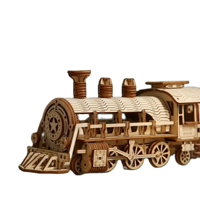 3D Puzzles Movable Classic Ste - đánh giá và giá Model Kit Locomotive