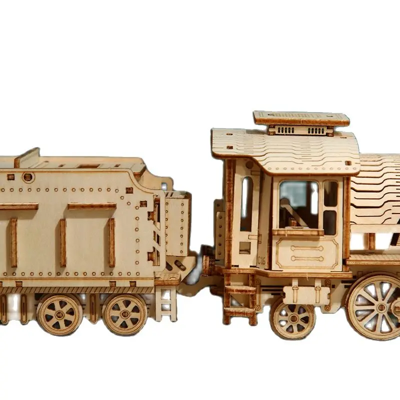 3D Puzzles Movable Classic Ste - đánh giá và giá Model Kit Locomotive