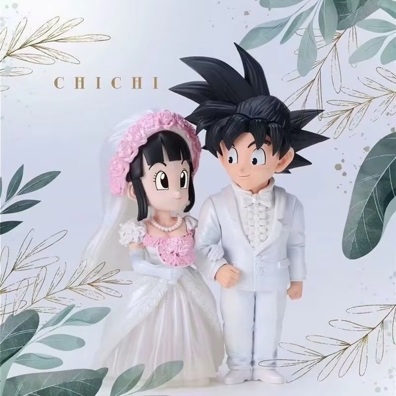 Son Goku and Chichi Wedding Ma - đánh giá và giá Model Kit Zoid