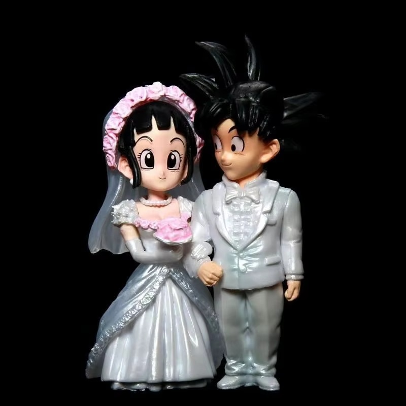 Son Goku and Chichi Wedding Ma - đánh giá và giá Model Kit Zoid