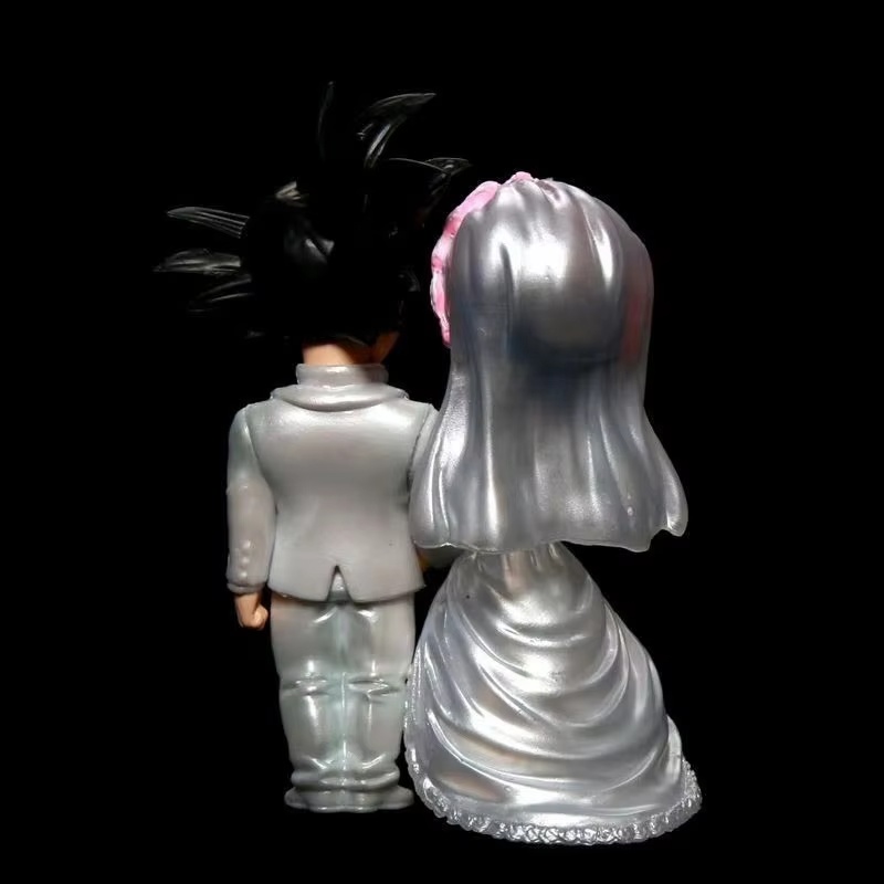 Son Goku and Chichi Wedding Ma - đánh giá và giá Model Kit Zoid