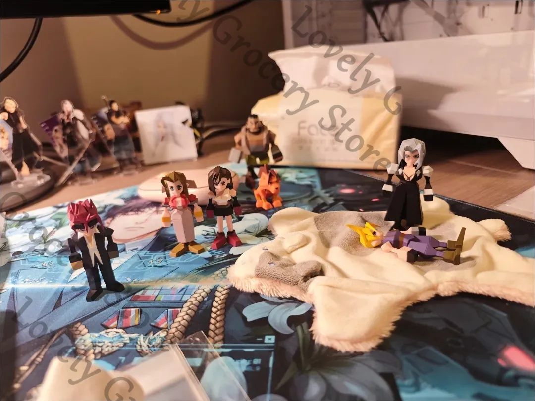 Anime Zack·Fair Tifa Lockhart  - đánh giá và giá Model Kit Genesis