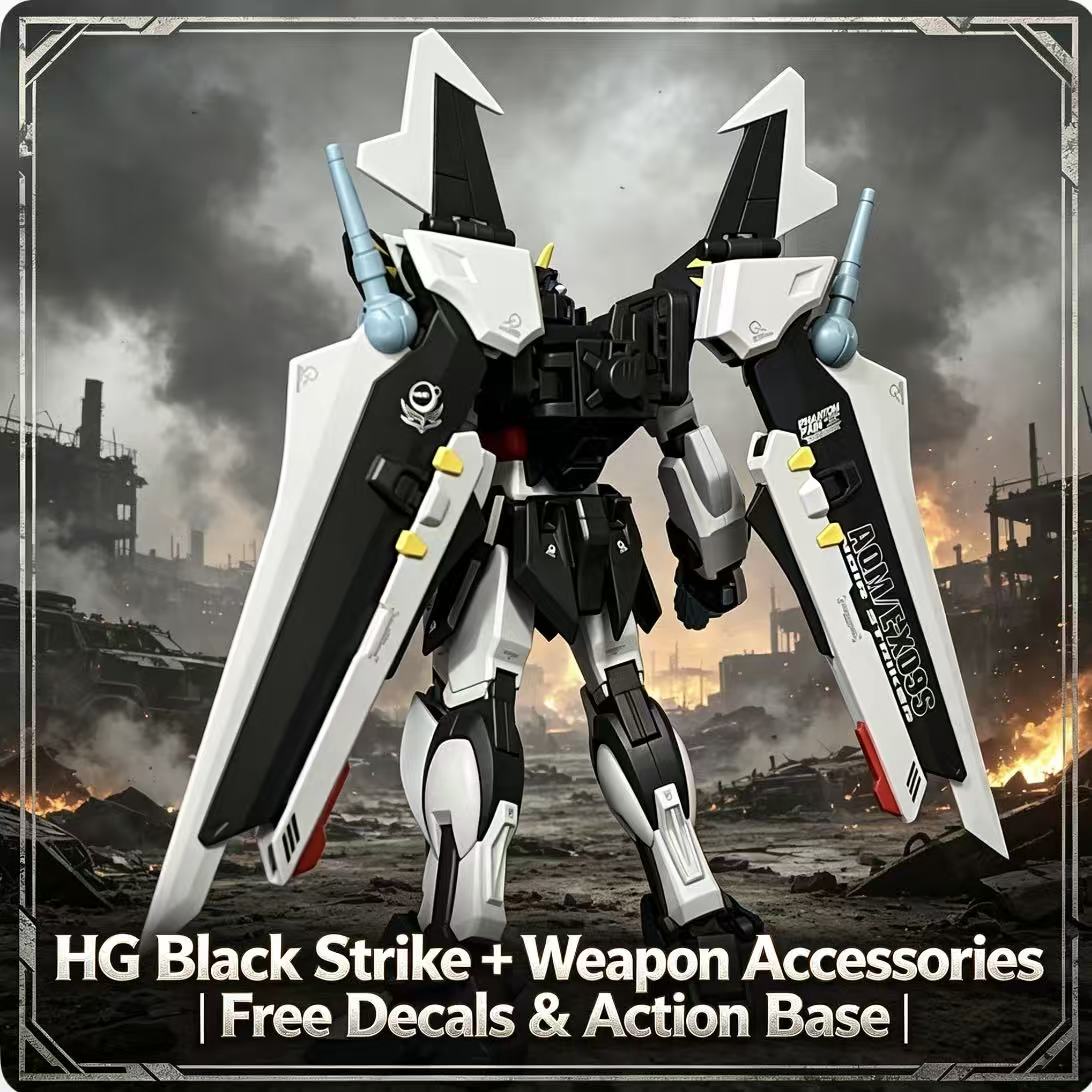 41 HG 1/144 Black Strike Mecha - đánh giá và giá Model Kit X Wing