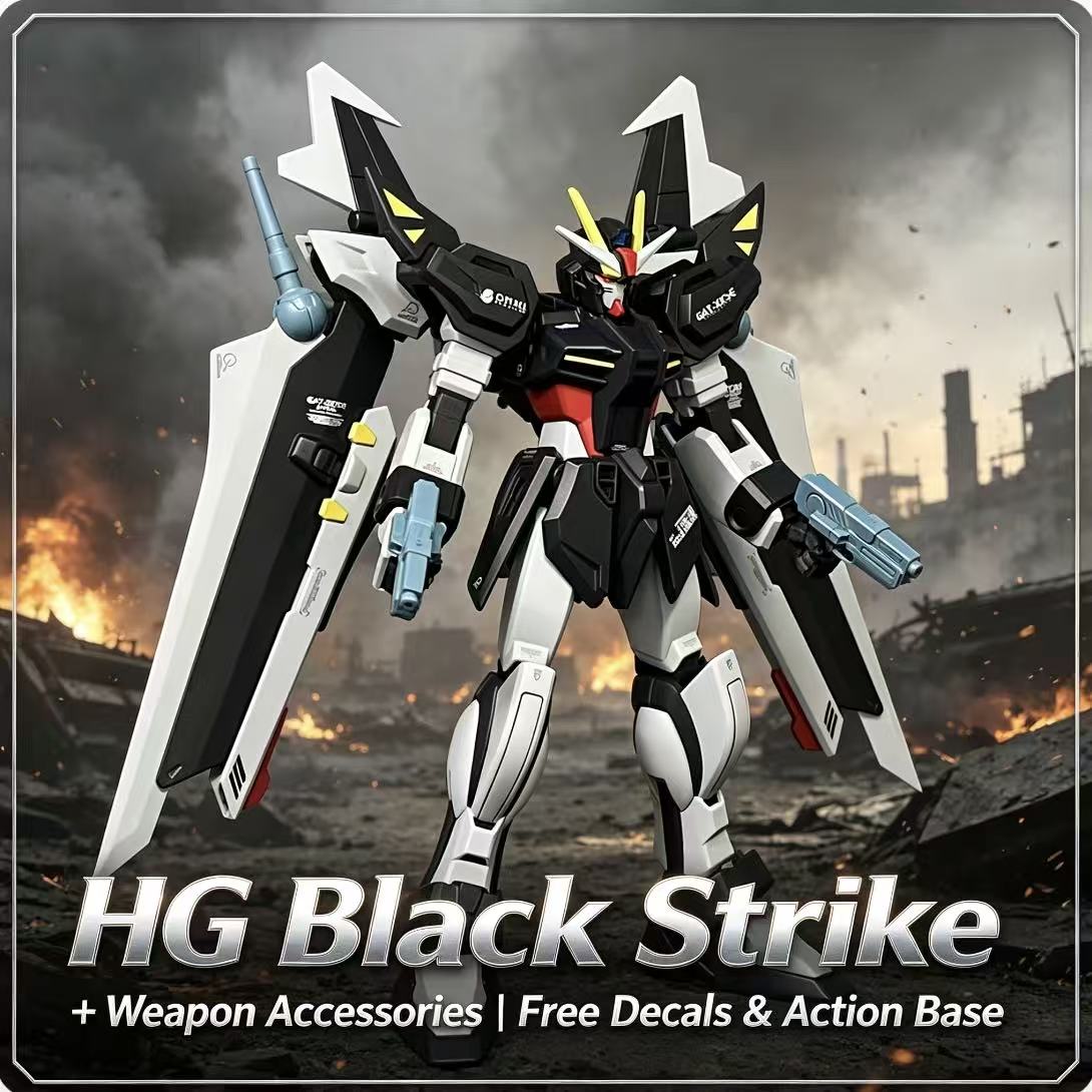 41 HG 1/144 Black Strike Mecha - đánh giá và giá Model Kit X Wing