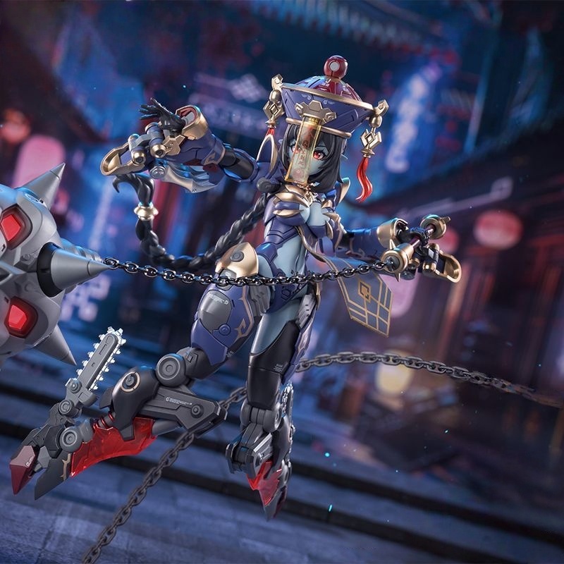New Hemoxian Jiulian Reverbera - đánh giá và giá Model Kit Zombie Girl